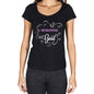 Organization Is Good Womens T-Shirt Black Birthday Gift 00485 - Black / Xs - Casual