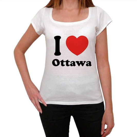 Ottawa T Shirt Woman Traveling In Visit Ottawa Womens Short Sleeve Round Neck T-Shirt 00031 - T-Shirt