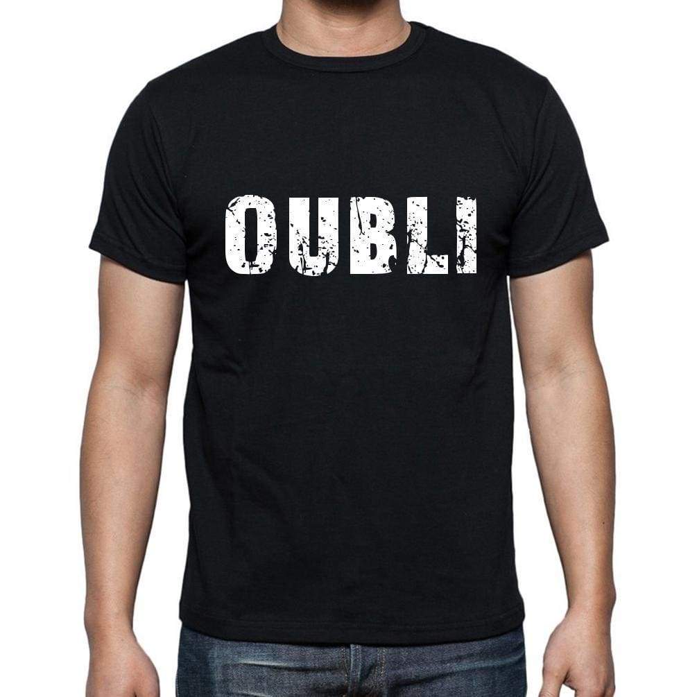 Oubli French Dictionary Mens Short Sleeve Round Neck T-Shirt 00009 - Casual