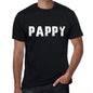 Pappy Mens Retro T Shirt Black Birthday Gift 00553 - Black / Xs - Casual