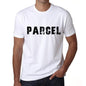 Parcel Mens T Shirt White Birthday Gift 00552 - White / Xs - Casual