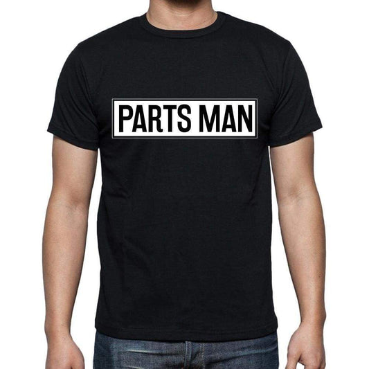 Parts Man T Shirt Mens T-Shirt Occupation S Size Black Cotton - T-Shirt