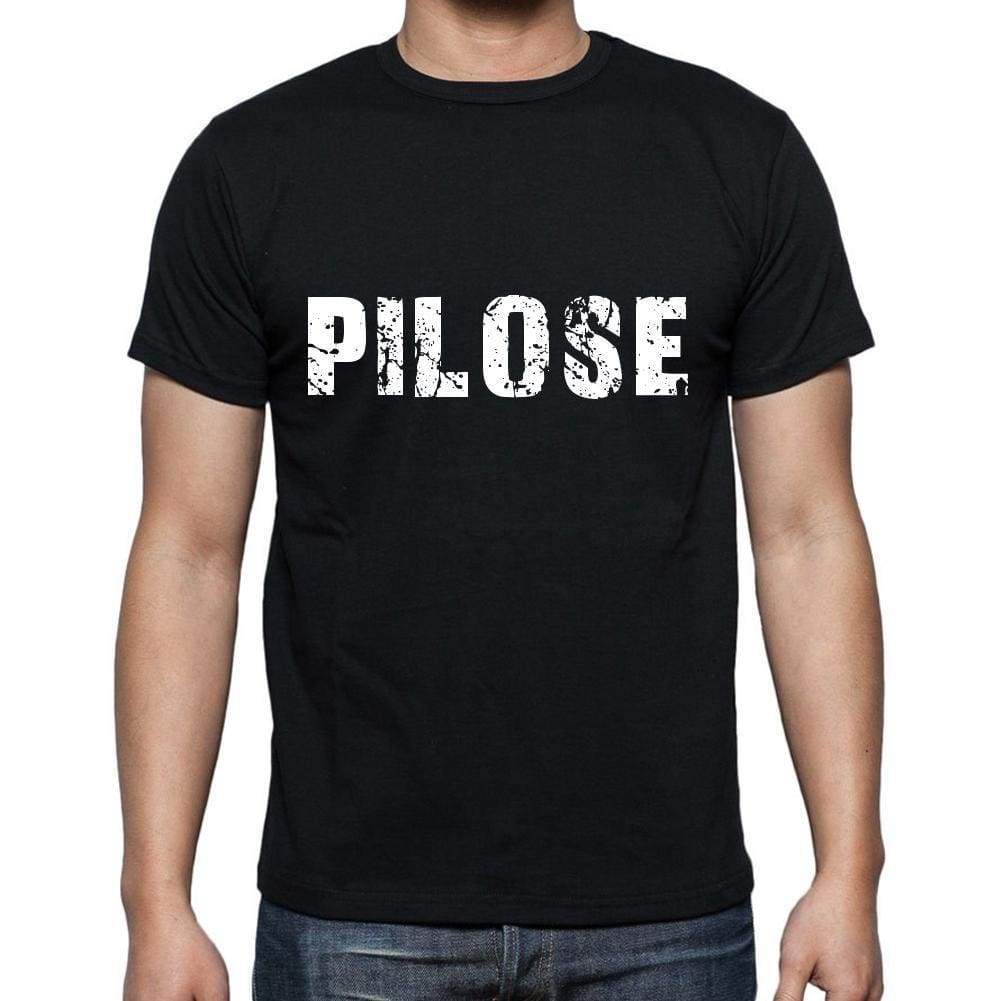 Pilose Mens Short Sleeve Round Neck T-Shirt 00004 - Casual
