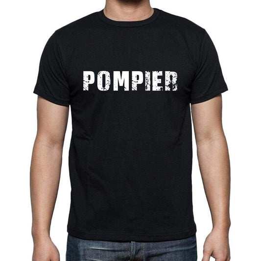 Pompier French Dictionary Mens Short Sleeve Round Neck T-Shirt 00009 - Casual