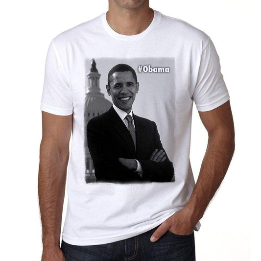 President Obama Mens Short Sleeve Round Neck T-Shirt