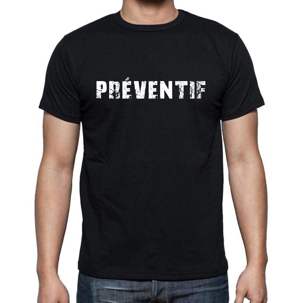 Préventif French Dictionary Mens Short Sleeve Round Neck T-Shirt 00009 - Casual