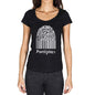 Prodigious Fingerprint Black Womens Short Sleeve Round Neck T-Shirt Gift T-Shirt 00305 - Black / Xs - Casual