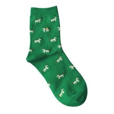 Taille adulte belle quotidienne Animal Weel chaussettes pastèque teckel Beagle Lion ferme Bull Terrier éléphant renard pilule Fruit chien Combo