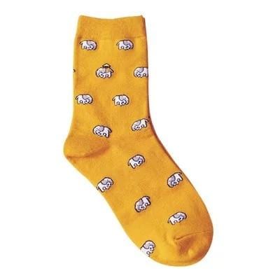 Taille adulte belle quotidienne Animal Weel chaussettes pastèque teckel Beagle Lion ferme Bull Terrier éléphant renard pilule Fruit chien Combo