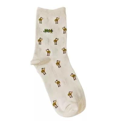 Taille adulte belle quotidienne Animal Weel chaussettes pastèque teckel Beagle Lion ferme Bull Terrier éléphant renard pilule Fruit chien Combo