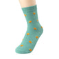 1 paire de chaussettes mignonnes de dessin animé de petits animaux, en coton, décontractées, avec imprimés, petit cochon, chaussette pour femme, printemps-automne