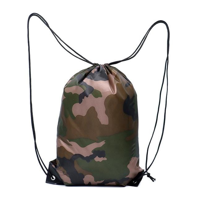 New Unisex Small Backpack Drawstring Bag Men's Fashion Storage Bag Travel Sport Outdoor Bag Lightweight Backpack Women