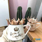 OUSSIRRO Crown Theme Milk / Coffee Mugs Cartoon MultiColor Mugs Cup Kitchen Tool Gift X-Mas Gift W3206