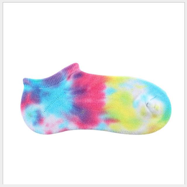 2020 coton Skate chaussettes hommes femmes chaussette genou-haut drôle cyclisme course randonnée cravate colorant Sox Harajuku Hip Hop Happy chaussettes