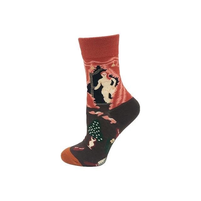 Yeadu nouveau Harajuku coton femmes chaussettes mignon doux nouveauté Kawaii drôle chien chat pastèque abeille flamant chaussette pour fille cadeau