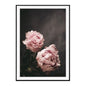Images murales florales de pivoine <span>rose</span> , citations de beauté, peinture sur toile, affiche de galerie imprimée, décoration intérieure de salon, sans cadre