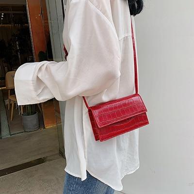 Mini sacs à bandoulière motif pierre pour femmes, sacs à main et sacs à main en cuir Pu, sacoche à bandoulière de styliste pour dames, 2020