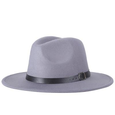 Livraison gratuite 2019 nouvelle mode hommes fedoras femmes mode jazz chapeau été printemps noir laine mélange casquette en plein air chapeau décontracté