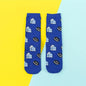 Offres spéciales chaussettes drôles femmes décontracté dessin animé fruits banane avocat citron oeuf biscuit beignets heureux japonais Harajuku chaussettes de planche à roulettes