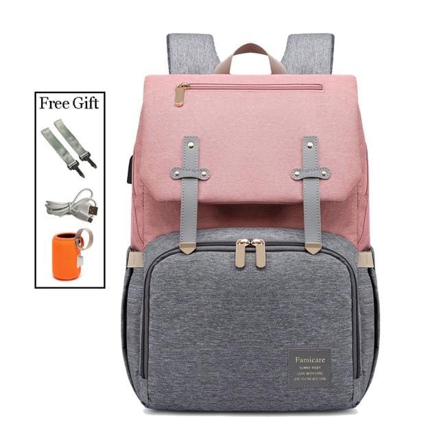 2019 sac à couches maman papa sac à dos bébé poussette sac étanche Oxford sac à main soins infirmiers sac à couches Kits USB support Rechargeable