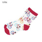 VPM – chaussettes en coton pour femmes, décontractées, mignonnes, Design Streetwear, drôle, Alien, cochon, chien, chat, imprimé spatial, cadeau pour filles