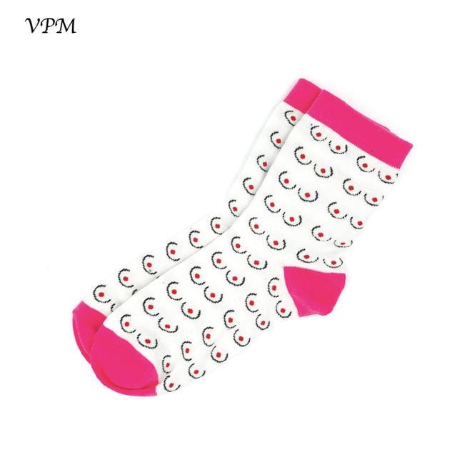 VPM – chaussettes en coton pour femmes, décontractées, mignonnes, Design Streetwear, drôle, Alien, cochon, chien, chat, imprimé spatial, cadeau pour filles