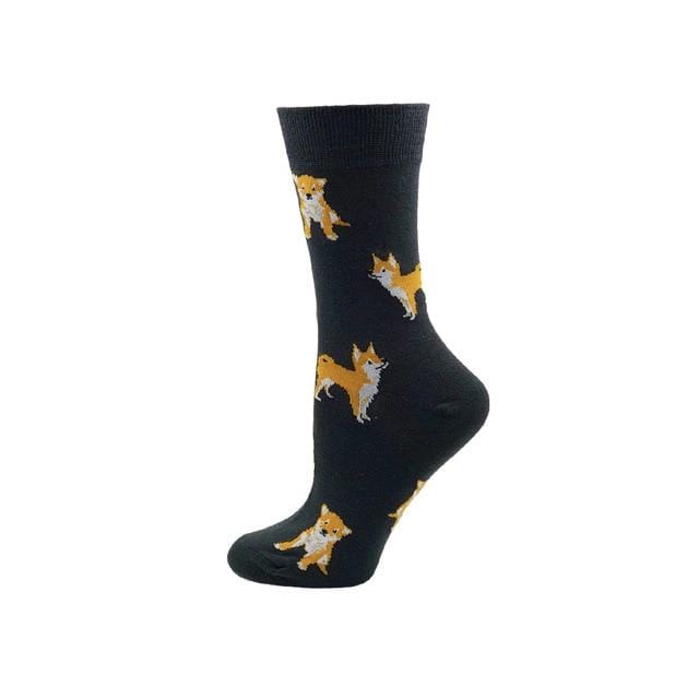 VPM – chaussettes en coton pour femmes, décontractées, mignonnes, Design Streetwear, drôle, Alien, cochon, chien, chat, imprimé spatial, cadeau pour filles