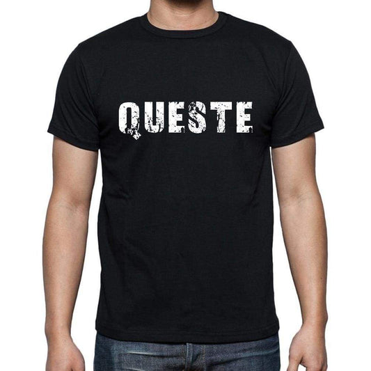 Queste Mens Short Sleeve Round Neck T-Shirt 00017 - Casual