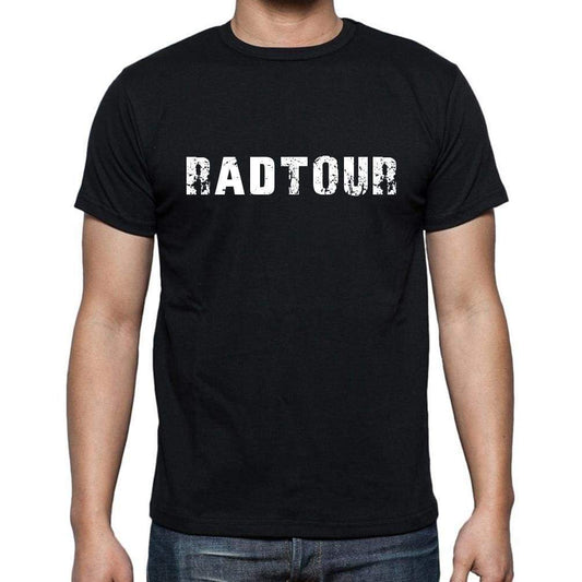 Radtour Mens Short Sleeve Round Neck T-Shirt - Casual