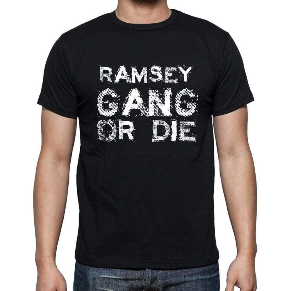 Ramsey Family Gang Tshirt Mens Tshirt Black Tshirt Gift T-Shirt 00033 - Black / S - Casual