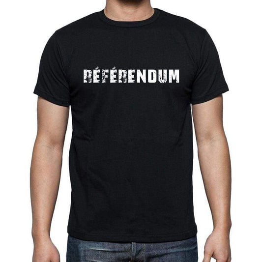 Référendum French Dictionary Mens Short Sleeve Round Neck T-Shirt 00009 - Casual