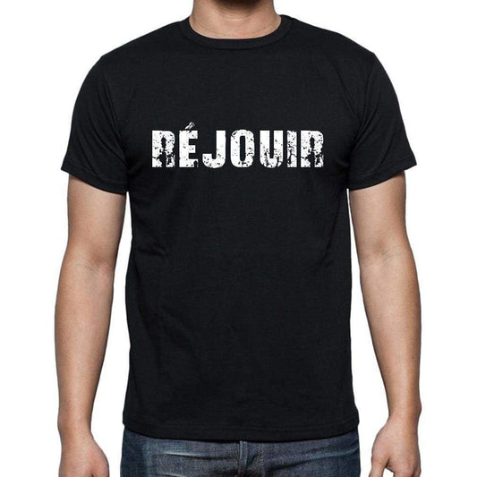 Réjouir French Dictionary Mens Short Sleeve Round Neck T-Shirt 00009 - Casual