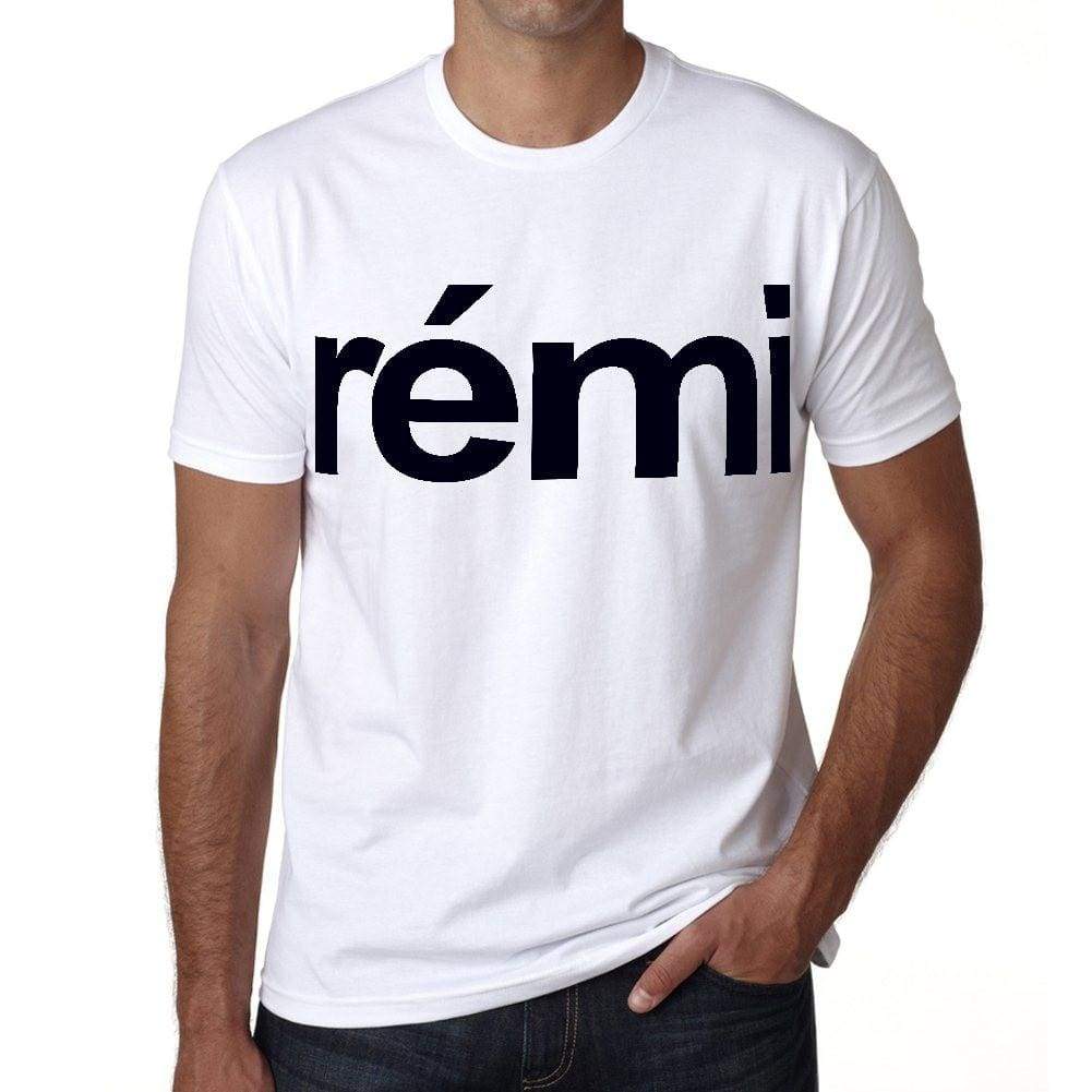 Rémi Mens Short Sleeve Round Neck T-Shirt 00050