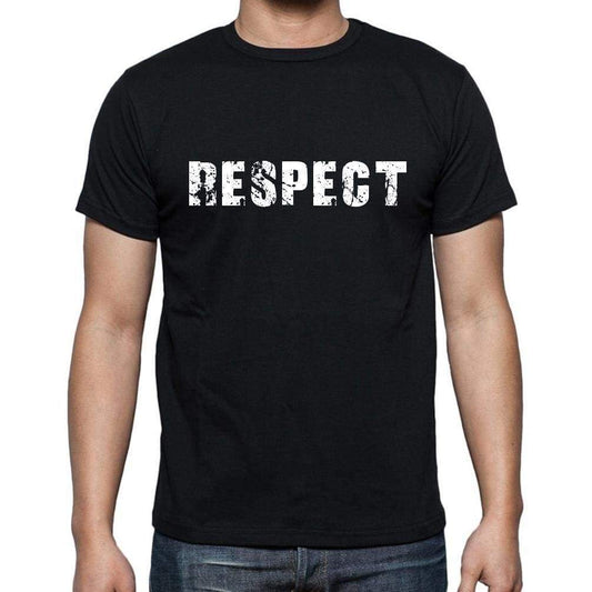 Respect French Dictionary Mens Short Sleeve Round Neck T-Shirt 00009 - Casual