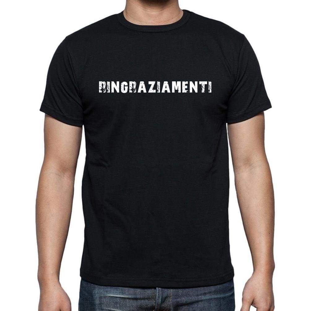 Ringraziamenti Mens Short Sleeve Round Neck T-Shirt 00017 - Casual