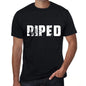 Riped Mens Retro T Shirt Black Birthday Gift 00553 - Black / Xs - Casual