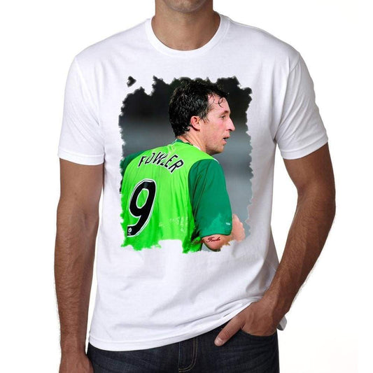 Robbie Fowler 1 Mens T-Shirt One In The City