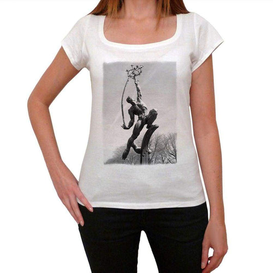 Rocket Thrower Womens Short Sleeve Round Neck T-Shirt 00111