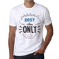 Rosy Vibes Only White Mens Short Sleeve Round Neck T-Shirt Gift T-Shirt 00296 - White / S - Casual