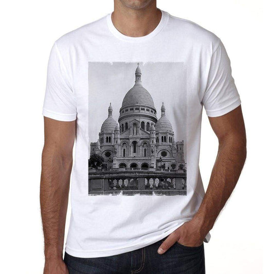 Sacre Coeur Paris Mens Short Sleeve Round Neck T-Shirt 00170