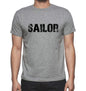Sailor Grey Mens Short Sleeve Round Neck T-Shirt 00018 - Grey / S - Casual