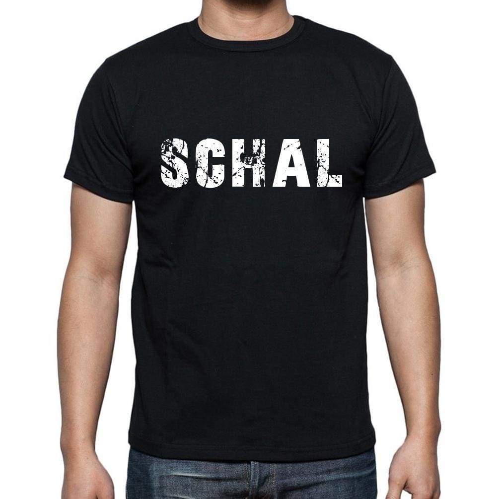 Schal Mens Short Sleeve Round Neck T-Shirt - Casual