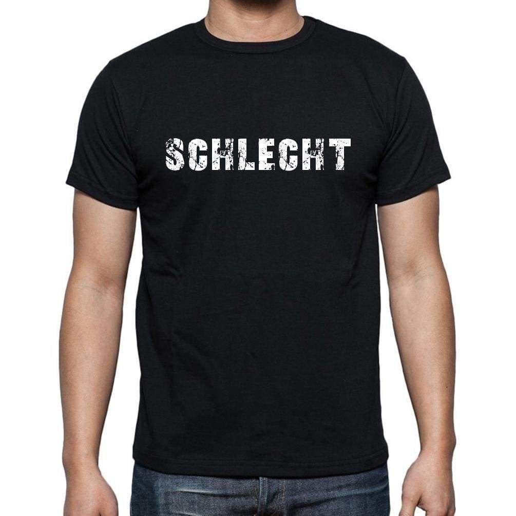 Schlecht Mens Short Sleeve Round Neck T-Shirt - Casual