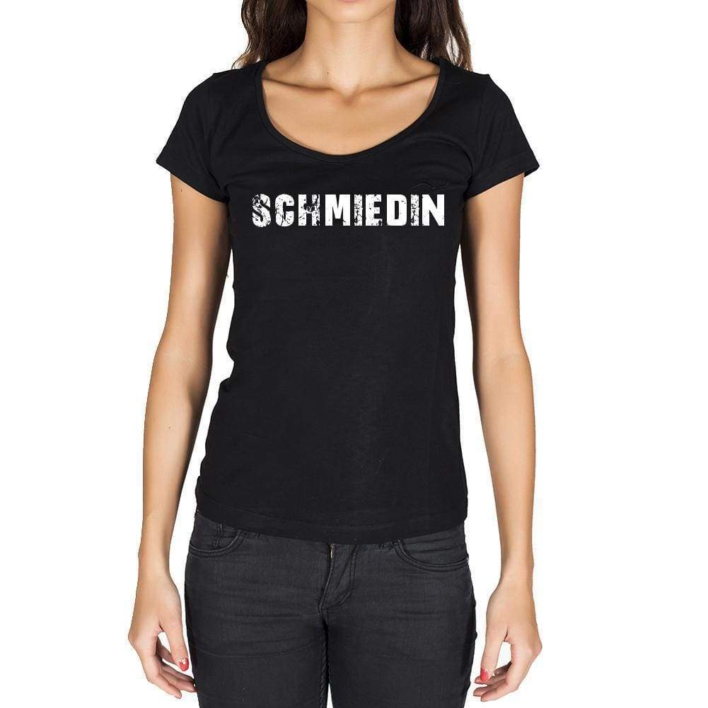 Schmiedin Womens Short Sleeve Round Neck T-Shirt 00021 - Casual
