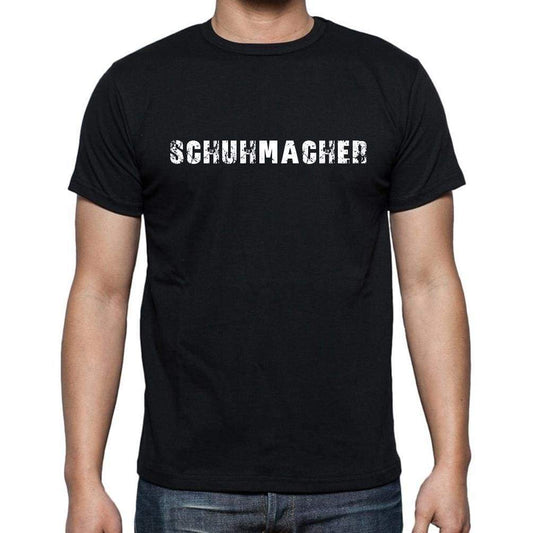 Schuhmacher Mens Short Sleeve Round Neck T-Shirt - Casual