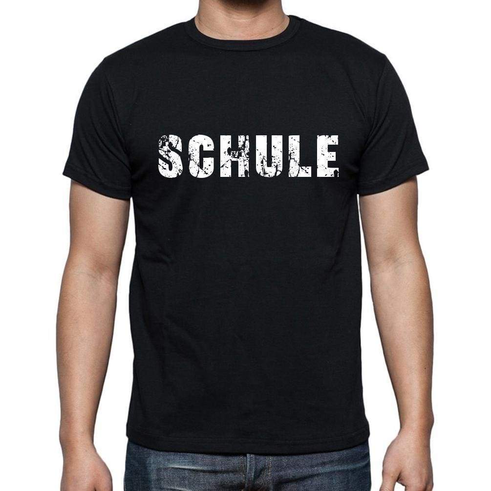 Schule Mens Short Sleeve Round Neck T-Shirt - Casual
