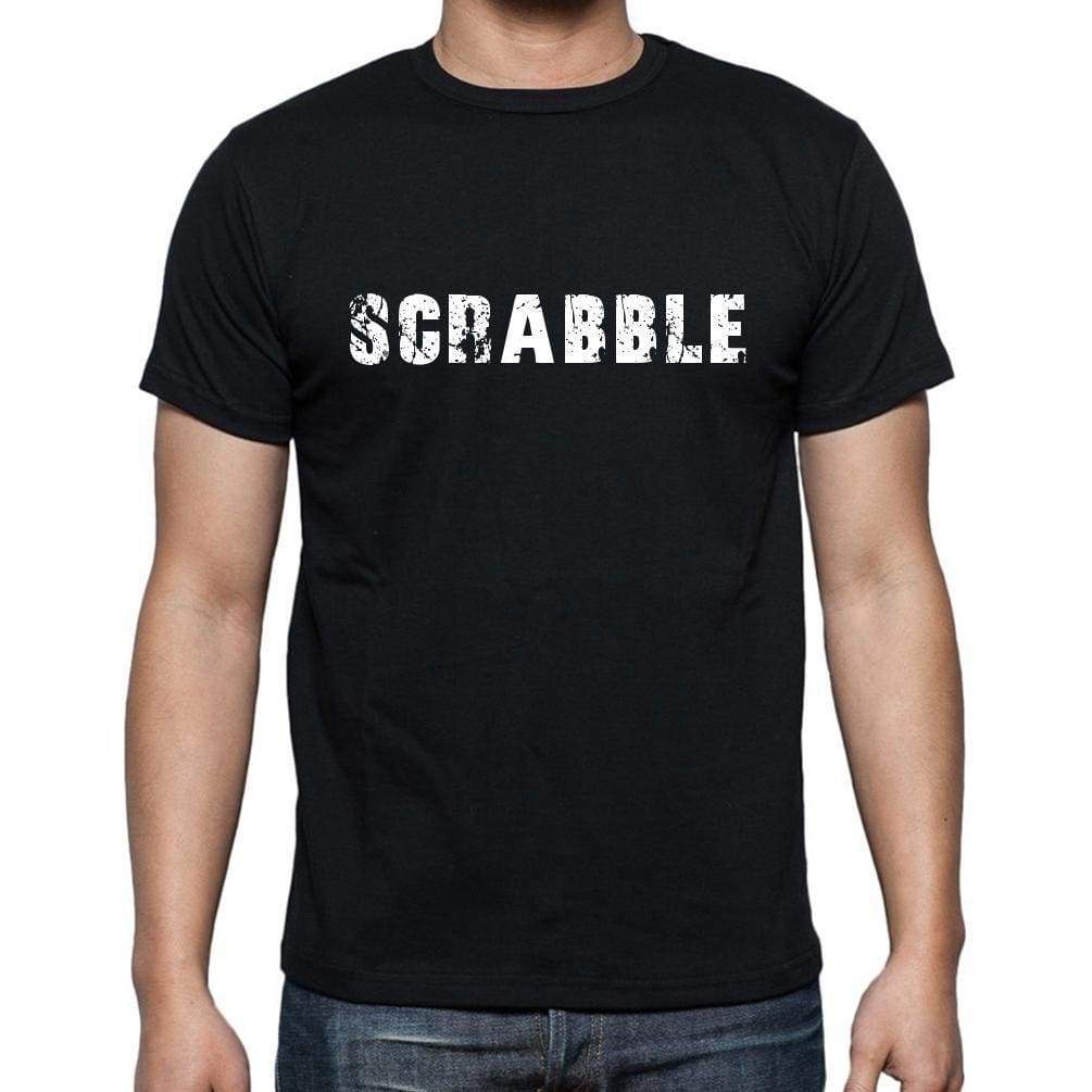 Scrabble Mens Short Sleeve Round Neck T-Shirt - Casual