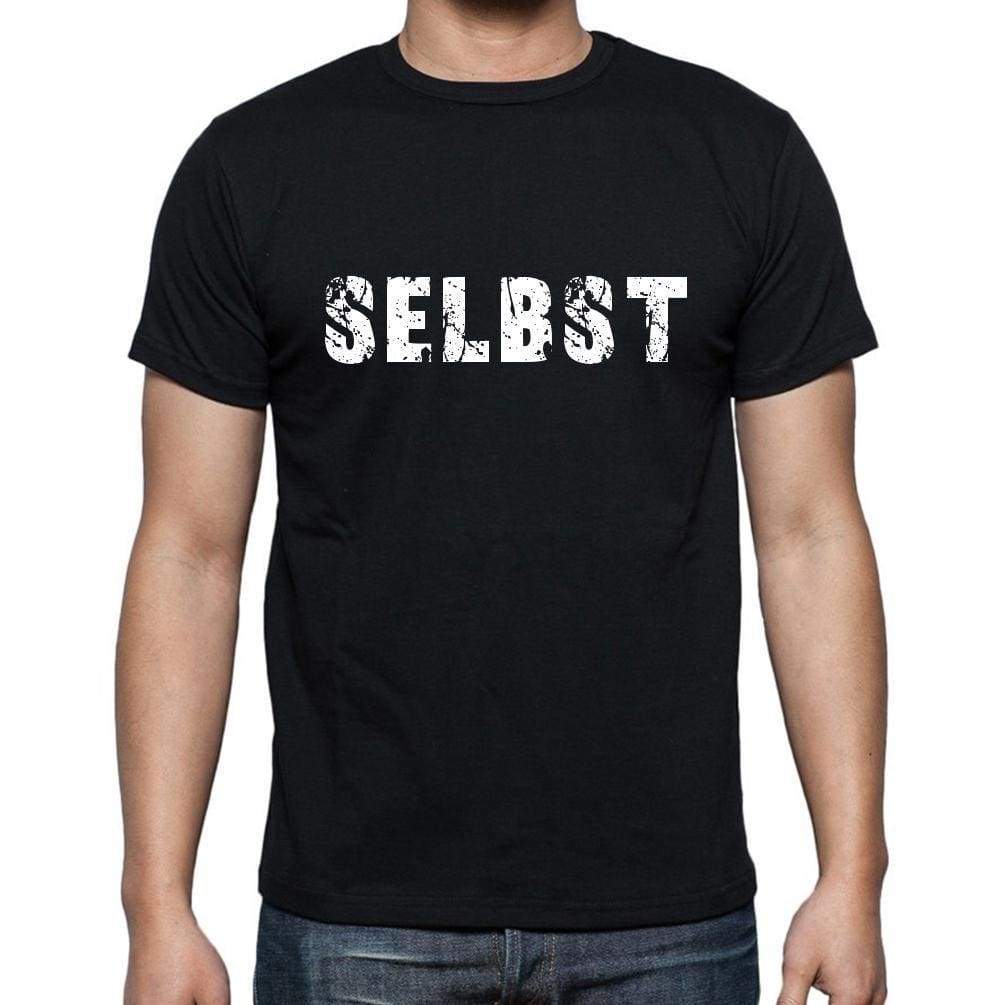 Selbst Mens Short Sleeve Round Neck T-Shirt - Casual