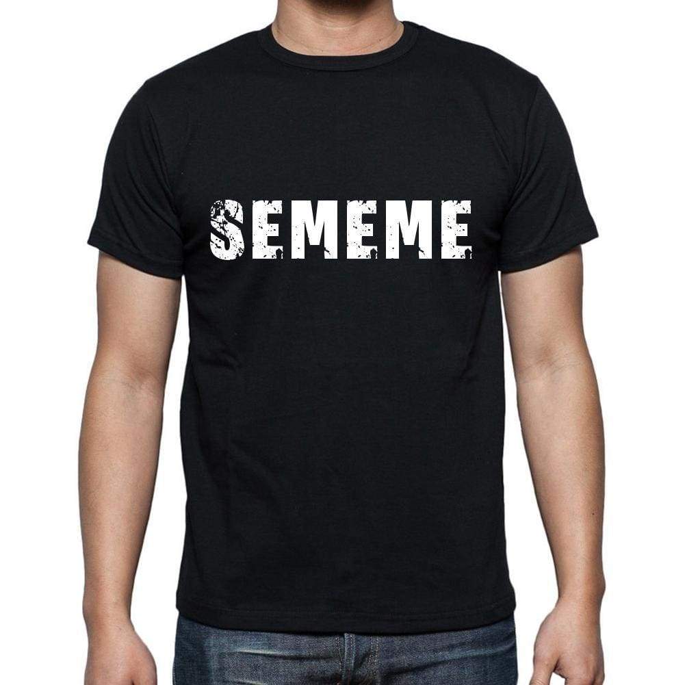Sememe Mens Short Sleeve Round Neck T-Shirt 00004 - Casual