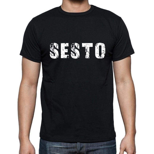 Sesto Mens Short Sleeve Round Neck T-Shirt 00017 - Casual